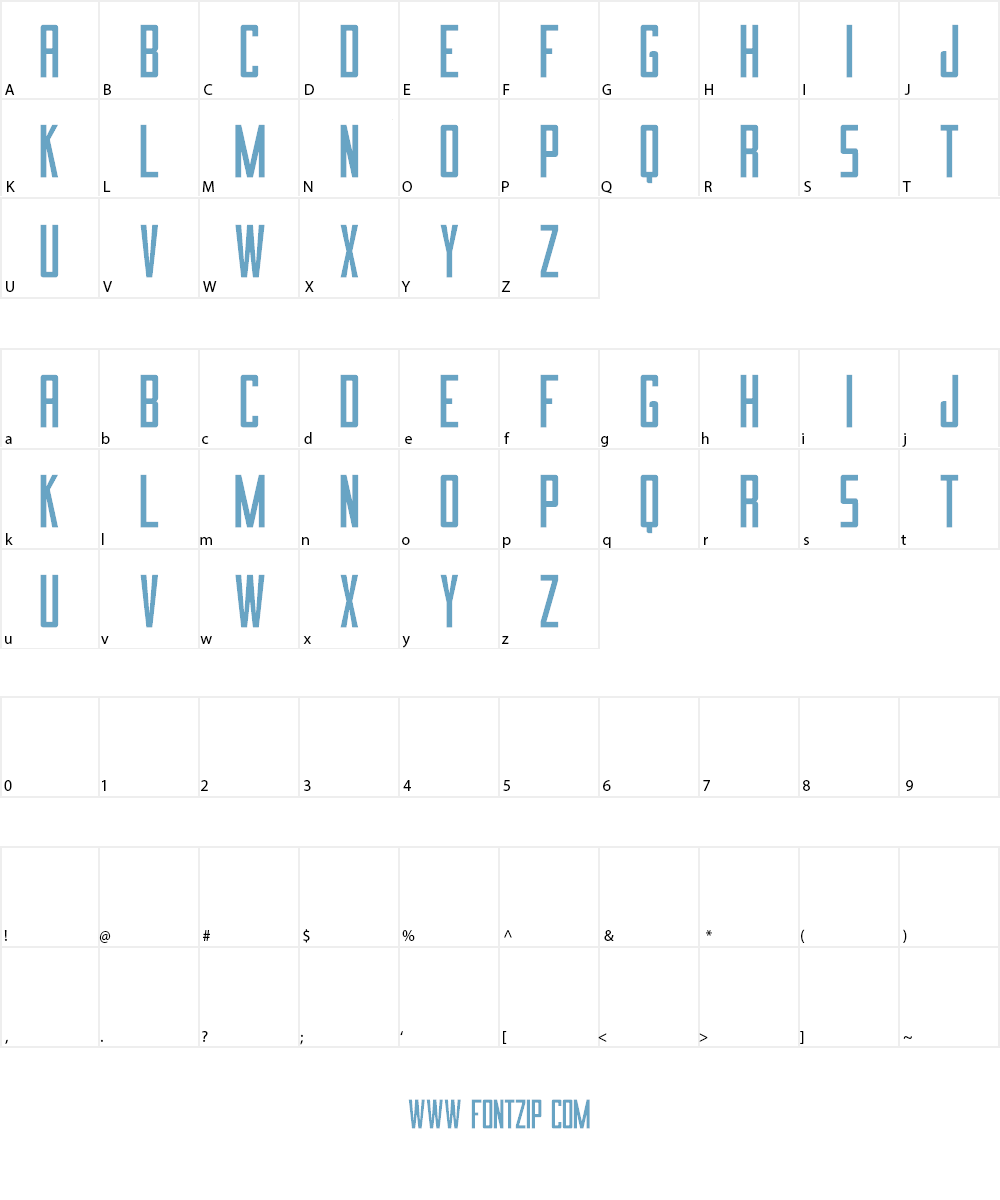 Imnova St Font Character
